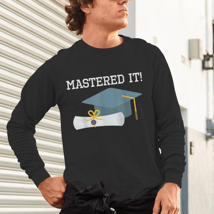 Masters Degree Graduation 2021 Social Work MPH MSW Grad Unisex Long Sleeve T-Shirt