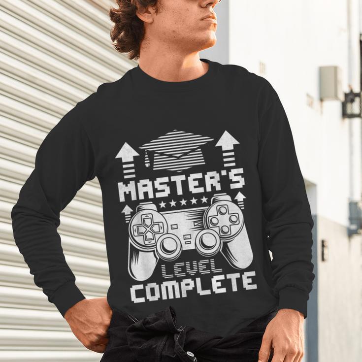 Master's Level Complete College Graduation Unisex Long Sleeve T-Shirt