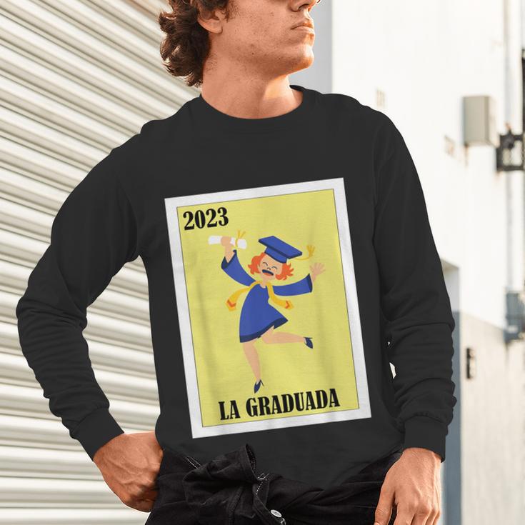 Mexican For Graduation La Graduada 2023 Unisex Long Sleeve T-Shirt