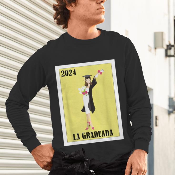 Mexican For Graduation La Graduada 2024 Unisex Long Sleeve T-Shirt
