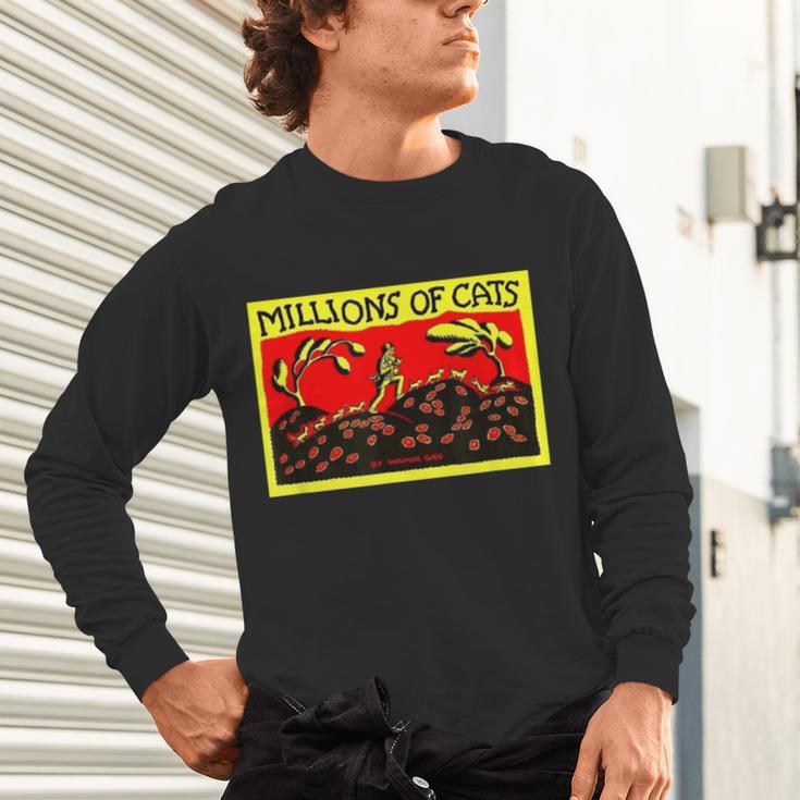 Millions Of Cats Book Cover Unisex Long Sleeve T-Shirt