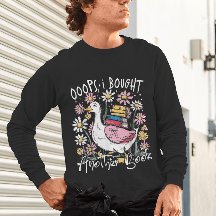 Oops I Bought Another Book Goose Bookish Unisex Long Sleeve T-Shirt Oops I Bought Another Book Goose Bookish Unisex Long Sleeve T-Shirt