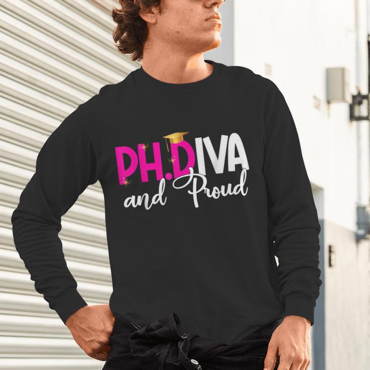 PhDiva Graduation Doctorate Student Graduate Unisex Long Sleeve T-Shirt