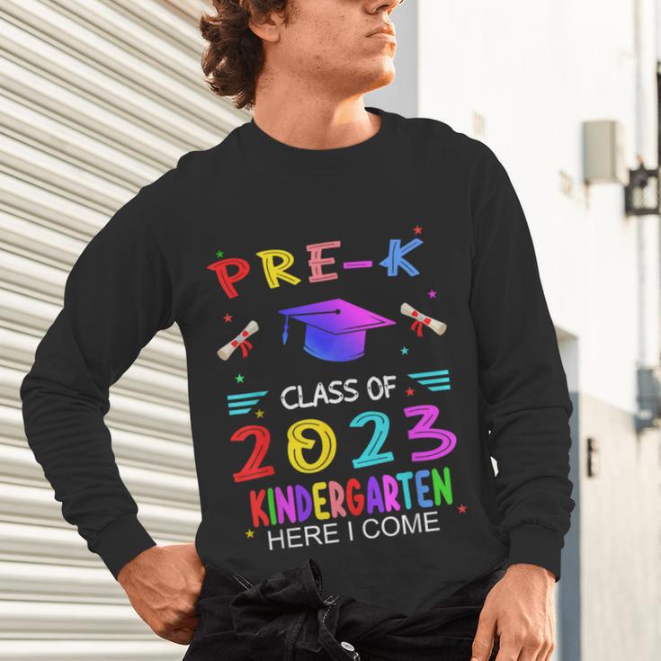 Pre-k Graduation Pre Kindergarten Class Of 2023 Boys Girls Unisex Long Sleeve T-Shirt