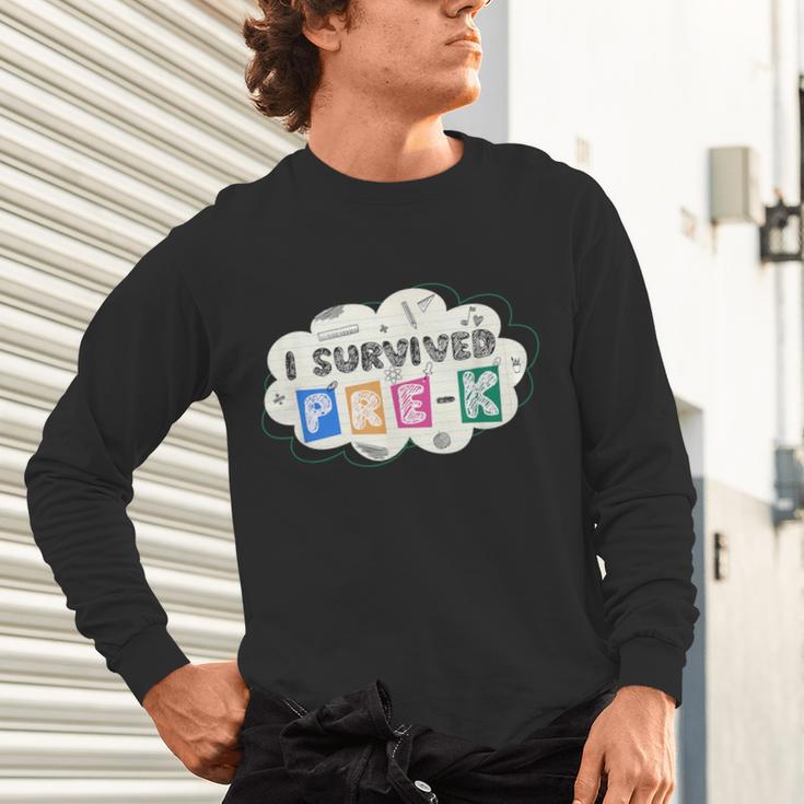 Pre School Graduation Shirts Graduate Grad Pre-K PreK Unisex Long Sleeve T-Shirt