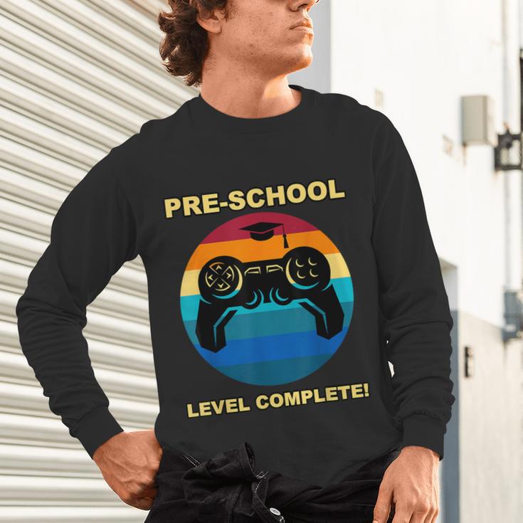 Pre-School Level Complete Graduation Video Gamer PreschoolUnisex Long Sleeve T-Shirt