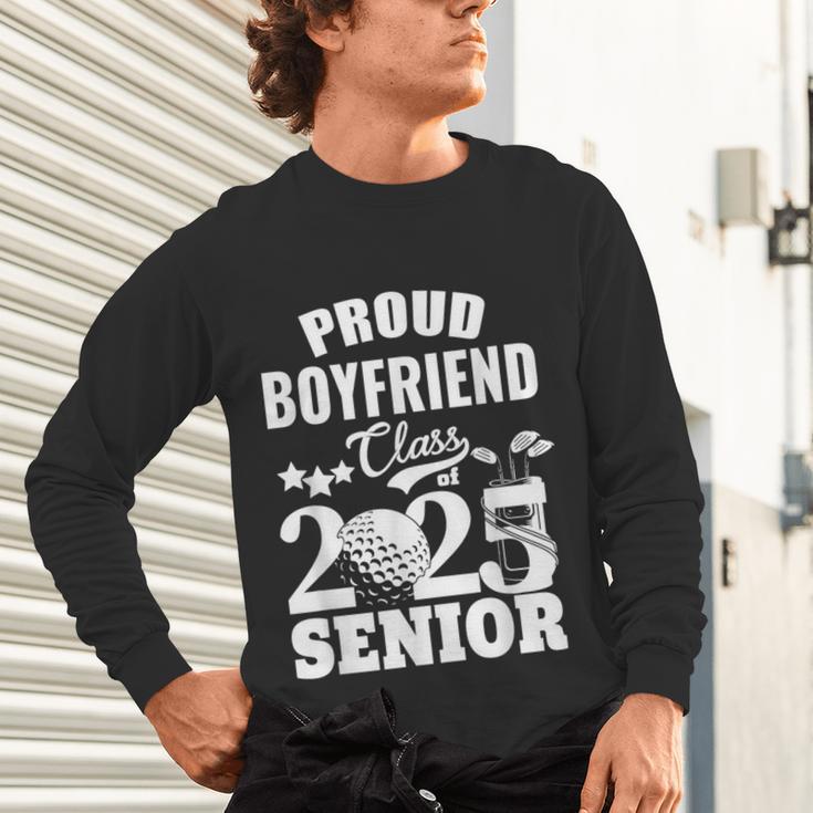 Proud Boyfriend Class Of 2025 Graduation Senior 2025 Golf Unisex Long Sleeve T-Shirt