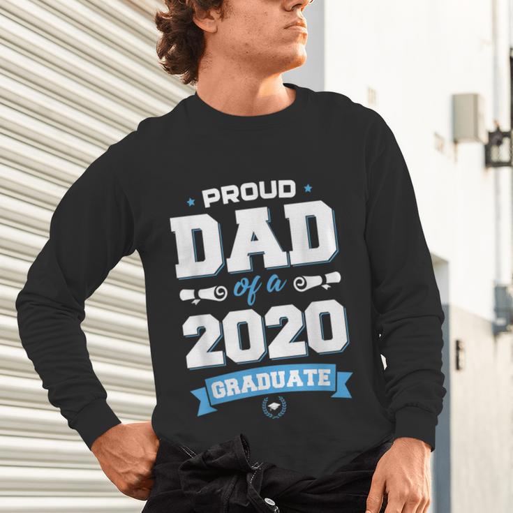Proud Dad Of A Class Of 2020 Graduate TShirt Graduation Unisex Long Sleeve T-Shirt