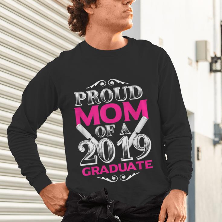 Proud Mom Of 2019 Graduate Class 2019 Tshirt Graduation Unisex Long Sleeve T-Shirt