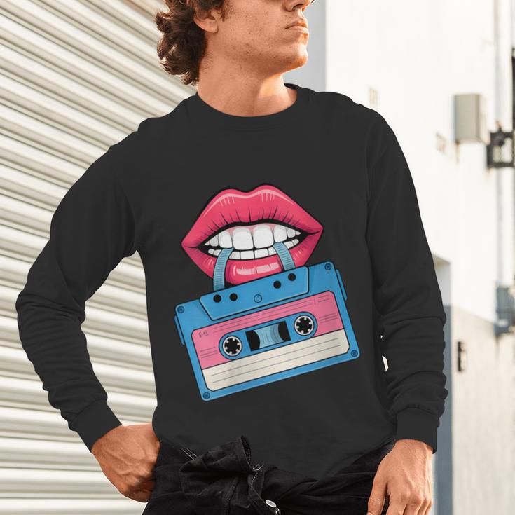 Retro 80s And 90s Cassette Perfect For Nostalgia Unisex Long Sleeve T-Shirt Retro 80s And 90s Cassette Perfect For Nostalgia Unisex Long Sleeve T-Shirt