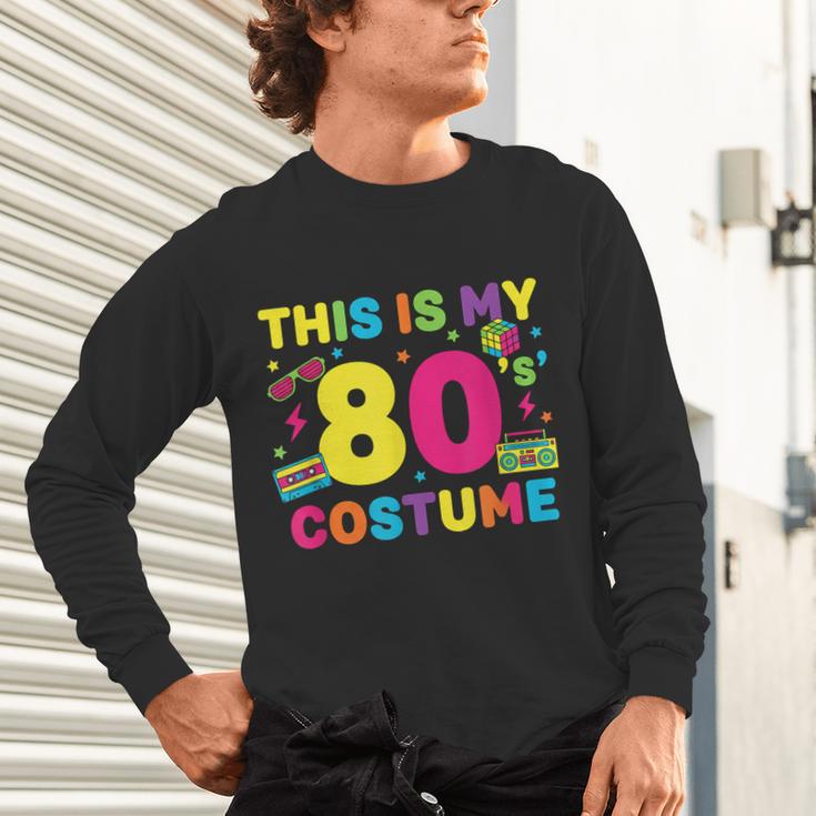 Retro 80's Costume 80s Nostalgia Party Unisex Long Sleeve T-Shirt Retro 80's Costume 80s Nostalgia Party Unisex Long Sleeve T-Shirt