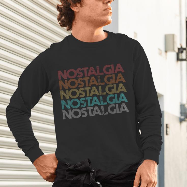 Retro Vintage Nostalgia Unisex Long Sleeve T-Shirt