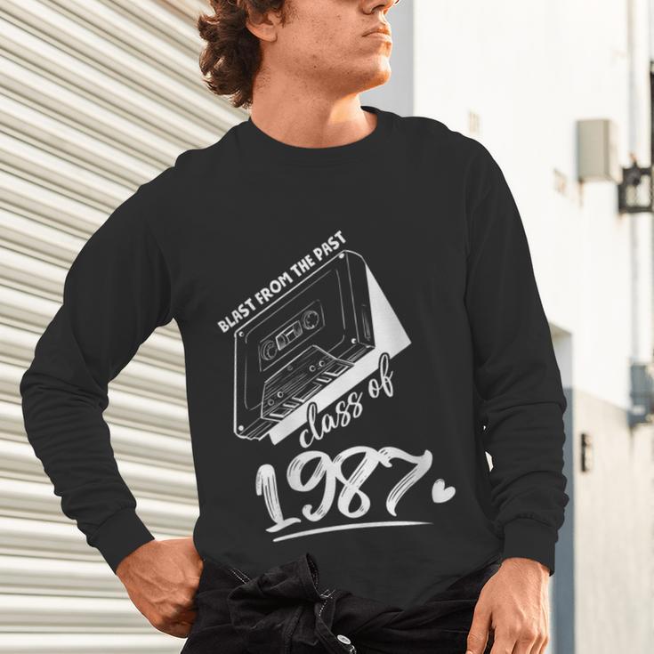 Reunion Class Of 1987 School Graduation Blast From The Past Unisex Long Sleeve T-Shirt