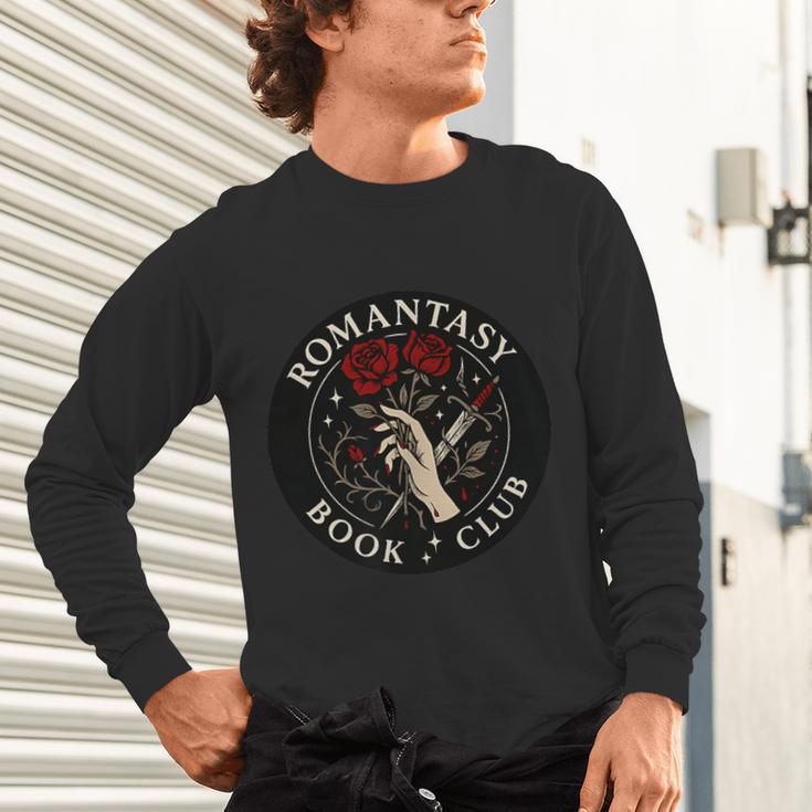 Romantasy Book Club Enthusiast Unisex Long Sleeve T-Shirt Romantasy Book Club Enthusiast Unisex Long Sleeve T-Shirt