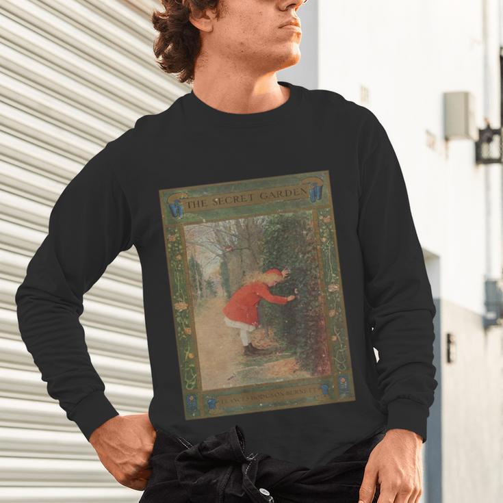 The Secret Garden Book Cover Unisex Long Sleeve T-Shirt The Secret Garden Book Cover Unisex Long Sleeve T-Shirt