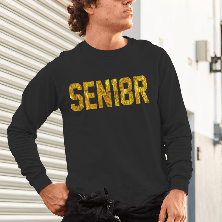 SEN18R Senior 2018 High School Graduation Party T-Shirt Unisex Long Sleeve T-Shirt