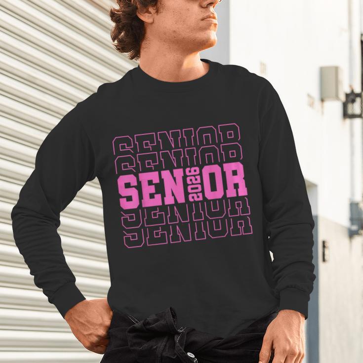 Senior 2026 Class Of 2026 Boys Girls Matching Graduation Unisex Long Sleeve T-Shirt