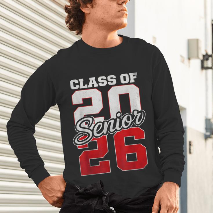 Senior 2026 Class Of 2026 Graduation 2026 Senior 26 Graduate Unisex Long Sleeve T-Shirt
