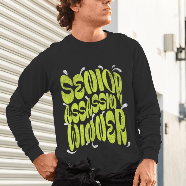 Senior Assassin Winner School Graduation Water Game Unisex Long Sleeve T-Shirt