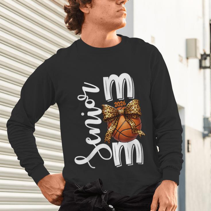 Senior Basketball Mom Class Of 2026 Player Graduation Grad Unisex Long Sleeve T-Shirt