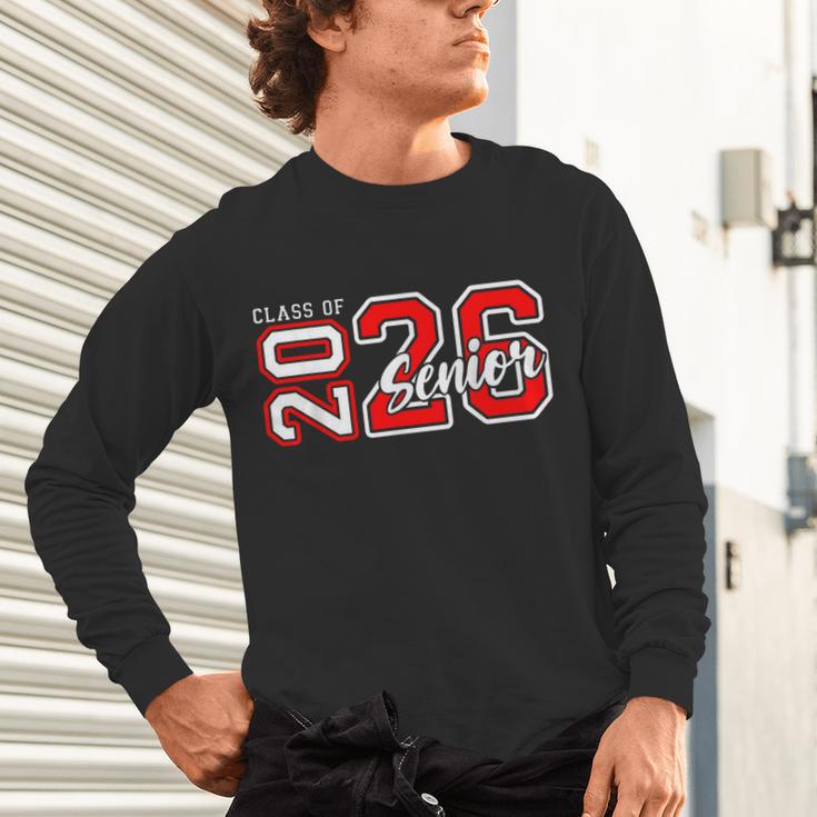 Senior Class Of 2026 Graduation Back To School Senior 26 Unisex Long Sleeve T-Shirt