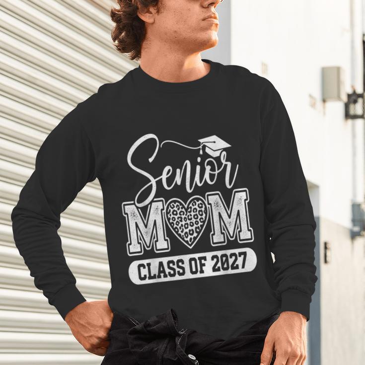 Senior Mom Class Of 2027 Senior Mama 2027 Graduation Unisex Long Sleeve T-Shirt