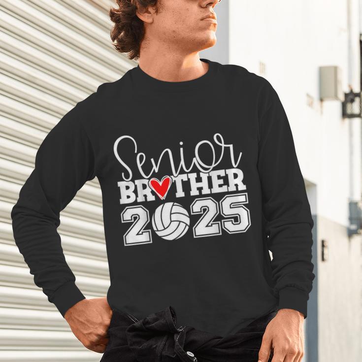 Senior Volleyball Brother 2025 Class Of 2025 Graduation Unisex Long Sleeve T-Shirt
