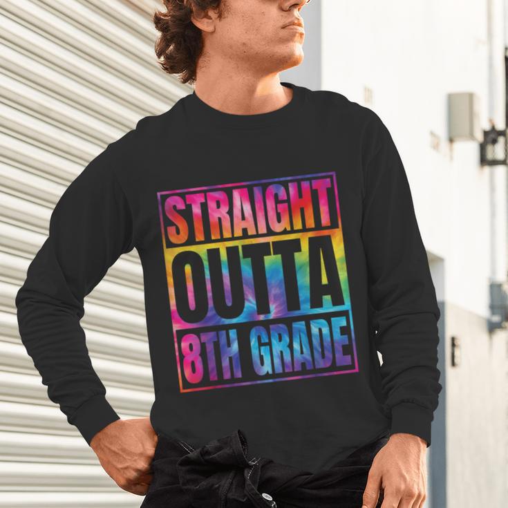 Straight Outta 8th Grade Great Graduation Eighth Grade Unisex Long Sleeve T-Shirt