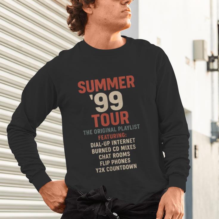 Summer 99 Tour Original Playlist Retro Nostalgia Unisex Long Sleeve T-Shirt Summer 99 Tour Original Playlist Retro Nostalgia Unisex Long Sleeve T-Shirt
