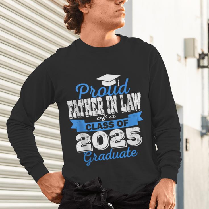 Super Proud Father In Law Of 2025 Graduate Graduation Family Unisex Long Sleeve T-Shirt