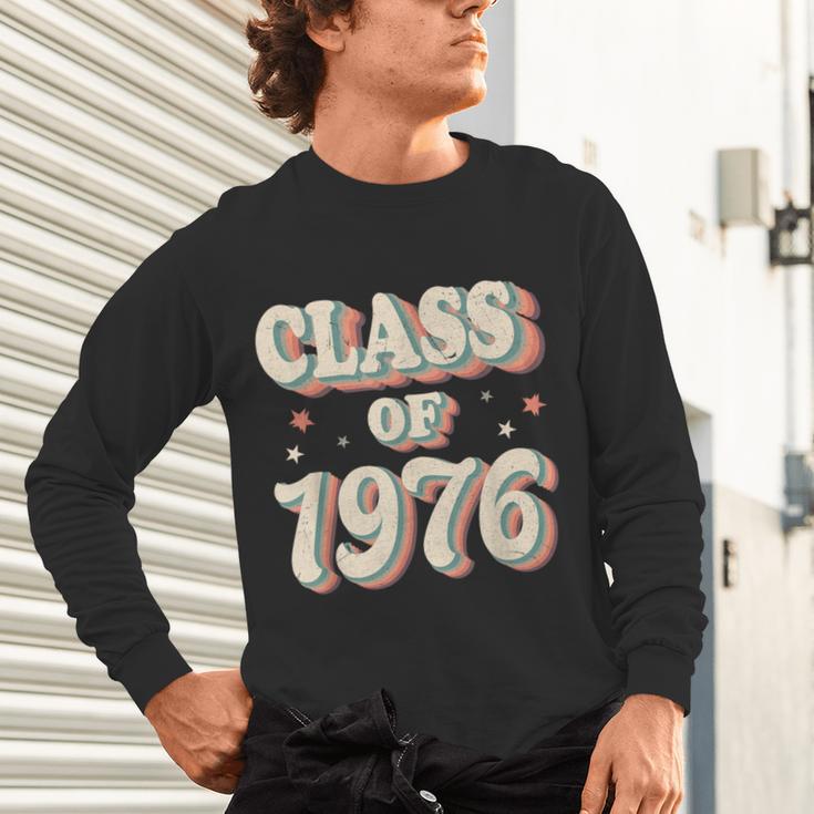 Vintage Class Of 1976 76 High School Graduation Unisex Long Sleeve T-Shirt