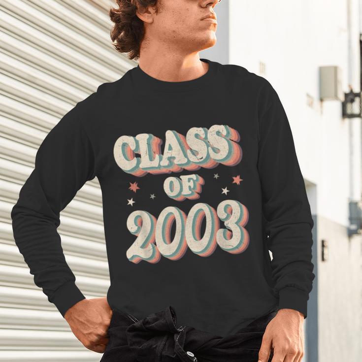 Vintage Class Of 2003 03 High School Graduation Unisex Long Sleeve T-Shirt