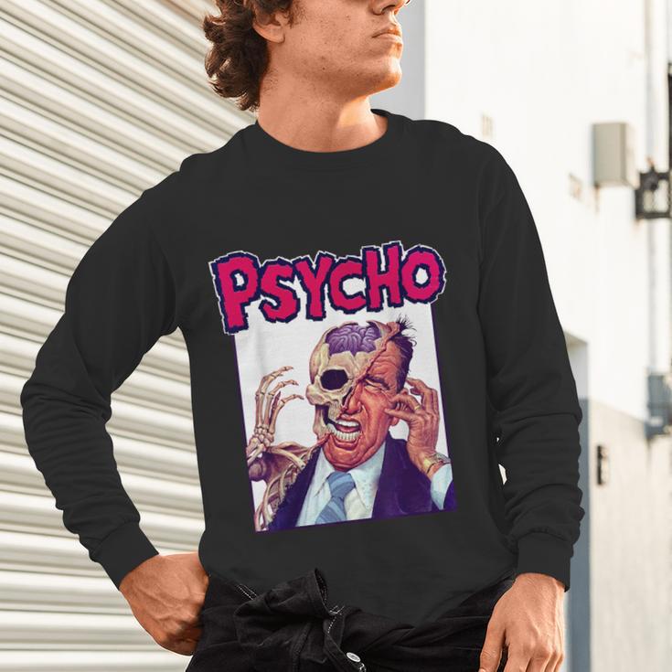 Vintage Movie Horror Poster Comic Book Graphic Film Night Unisex Long Sleeve T-Shirt Vintage Movie Horror Poster Comic Book Graphic Film Night Unisex Long Sleeve T-Shirt