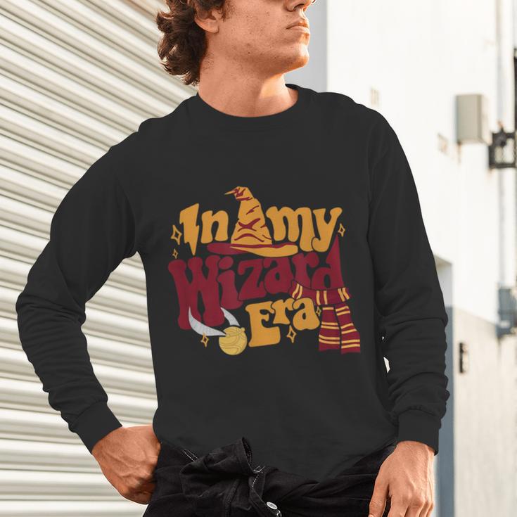 In My Wizard Era Groovy Bookish Fantasy Reader Book Lover Unisex Long Sleeve T-Shirt In My Wizard Era Groovy Bookish Fantasy Reader Book Lover Unisex Long Sleeve T-Shirt