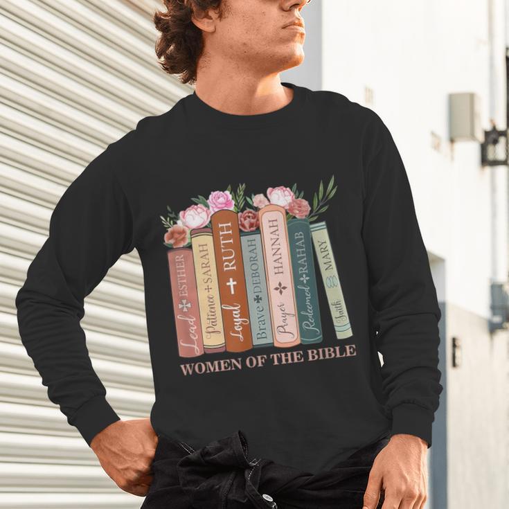 Women Of The Bible Christian Books Full Color Unisex Long Sleeve T-Shirt