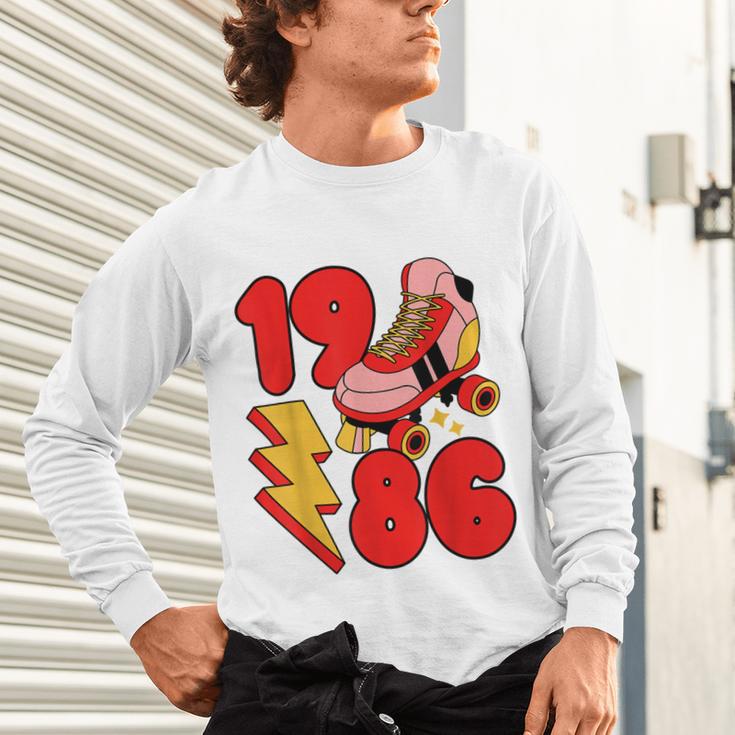 1986 Retro Roller Skate Vintage 80s Nostalgia Collector Unisex Long Sleeve T-Shirt