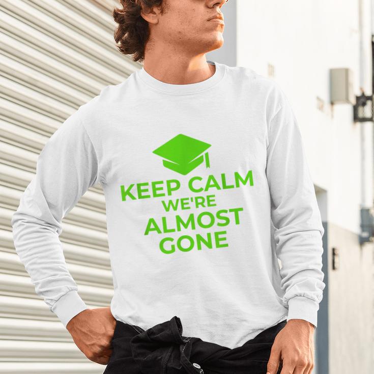 2018 Graduation Red Green High School Color Unisex Long Sleeve T-Shirt