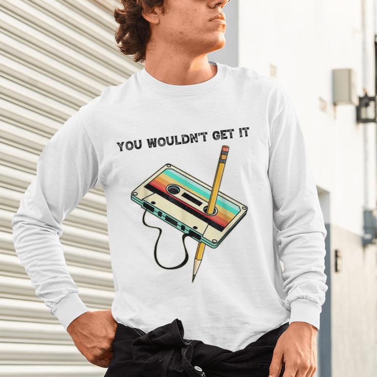 70s 80s 90s Retro Party Costume Nostalgia Cassette Unisex Long Sleeve T-Shirt 70s 80s 90s Retro Party Costume Nostalgia Cassette Unisex Long Sleeve T-Shirt