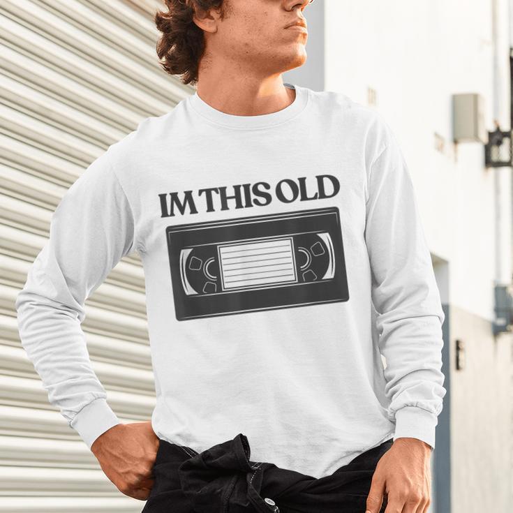 80s VHS Video Cassette Nostalgia Unisex Long Sleeve T-Shirt 80s VHS Video Cassette Nostalgia Unisex Long Sleeve T-Shirt