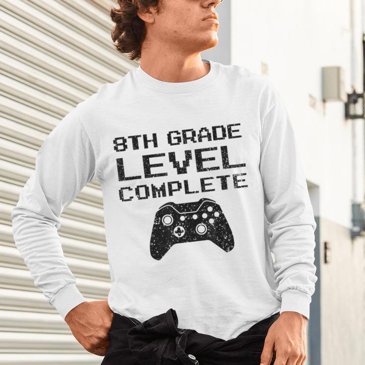 8th Grade Level CompleteShirt Graduation Unisex Long Sleeve T-Shirt