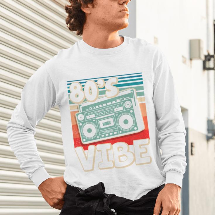 90's Vibe Vintage Style Cassette Tape Nostalgia 1990s Party Premium Tri-Blend Unisex Long Sleeve T-Shirt 90's Vibe Vintage Style Cassette Tape Nostalgia 1990s Party Premium Tri-Blend Unisex Long Sleeve T-Shirt