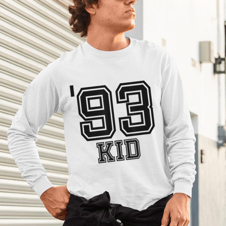'93 Kid Perfect Vintage Retro Nostalgia Gear For Year 1993 Unisex Long Sleeve T-Shirt