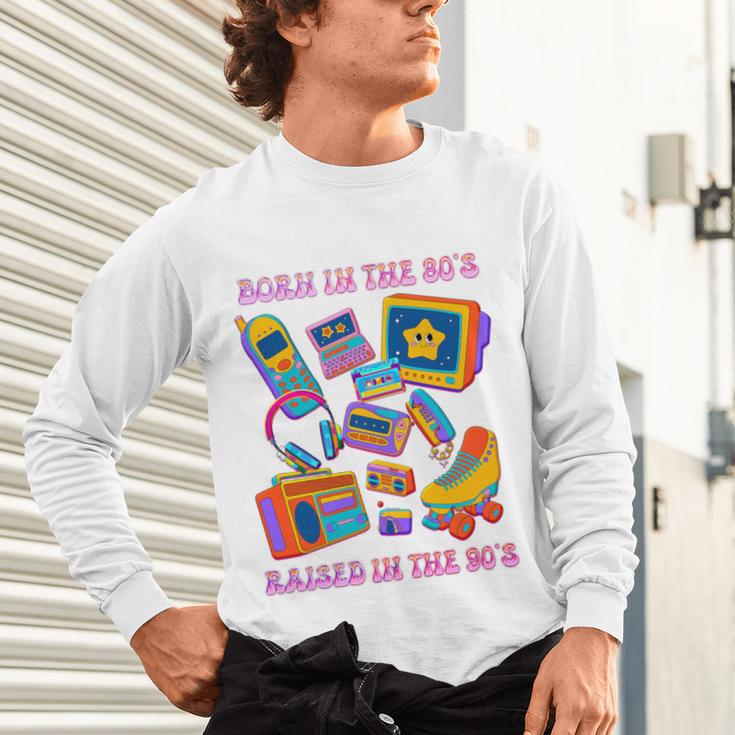 Born In The 80s Raised In The 90s Nostalgia Retro Memories Premium Tri-Blend Unisex Long Sleeve T-Shirt Born In The 80s Raised In The 90s Nostalgia Retro Memories Premium Tri-Blend Unisex Long Sleeve T-Shirt