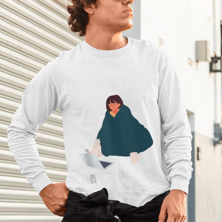 Can't Have Plans Introvert Staying Home Unisex Long Sleeve T-Shirt