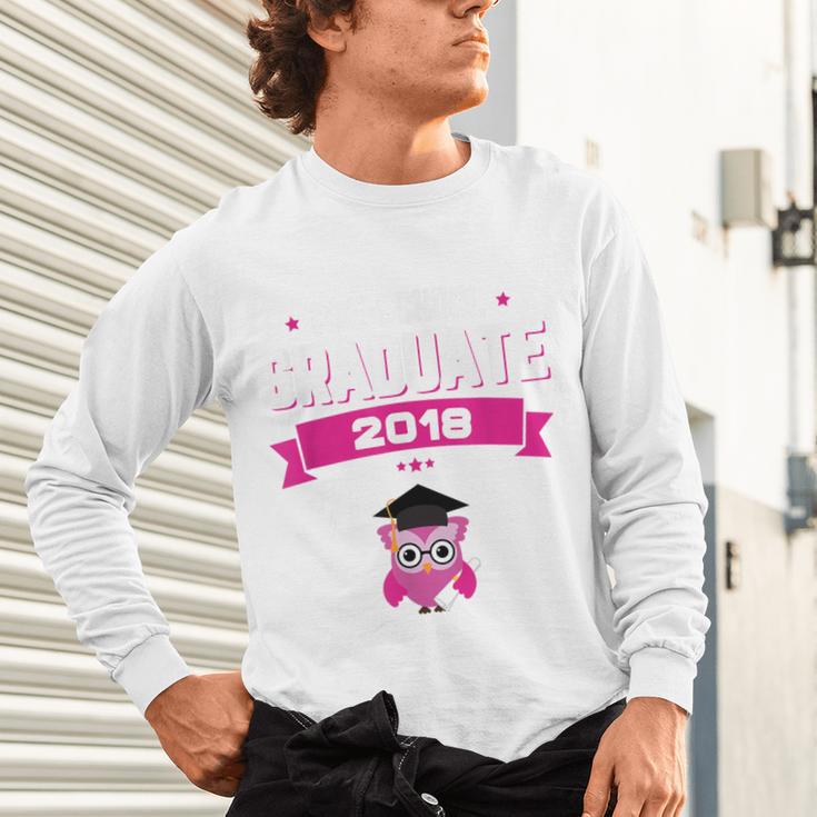 Class Of 2018 Preschool Graduation Girls Pre K Unisex Long Sleeve T-Shirt