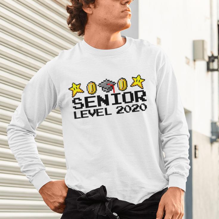 Class Of 2020 Senior Retro Video Game Graduation Gamer Unisex Long Sleeve T-Shirt