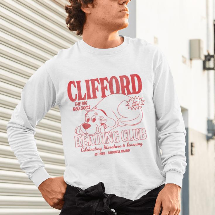 Clifford The Big Red Dog Reading Club Est 1988 Kids Books Unisex Long Sleeve T-Shirt
