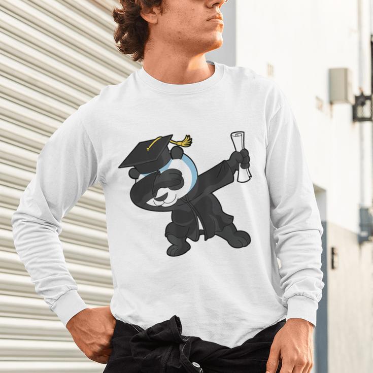 Dabbing Panda Bear Graduation Senior 2019 Shirt Unisex Long Sleeve T-Shirt