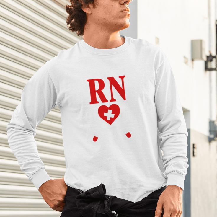 Earned It For Nurse Graduation Or RN LPN Nursing School Grad Unisex Long Sleeve T-Shirt