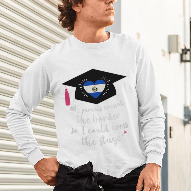 El Salvador Pride Graduation 2019 Tshirt Premium Tri-Blend Unisex Long Sleeve T-Shirt